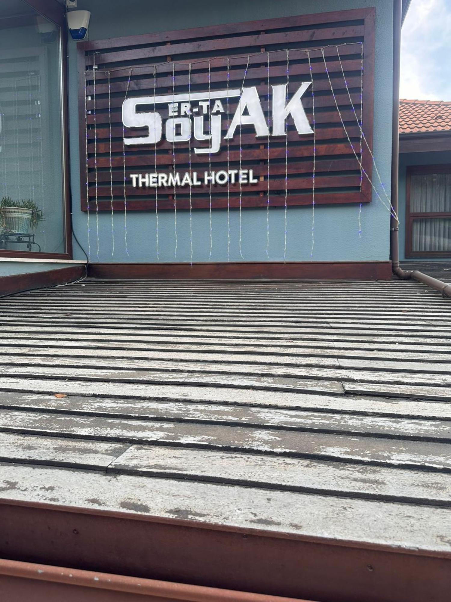 Erta Soyak Thermal Otel Cekirge エクステリア 写真
